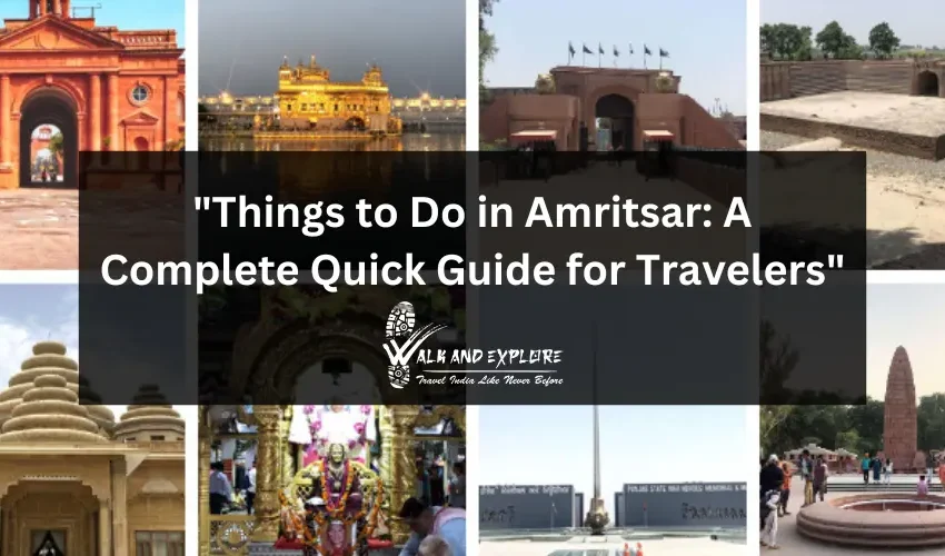 Things to do in Amritsar