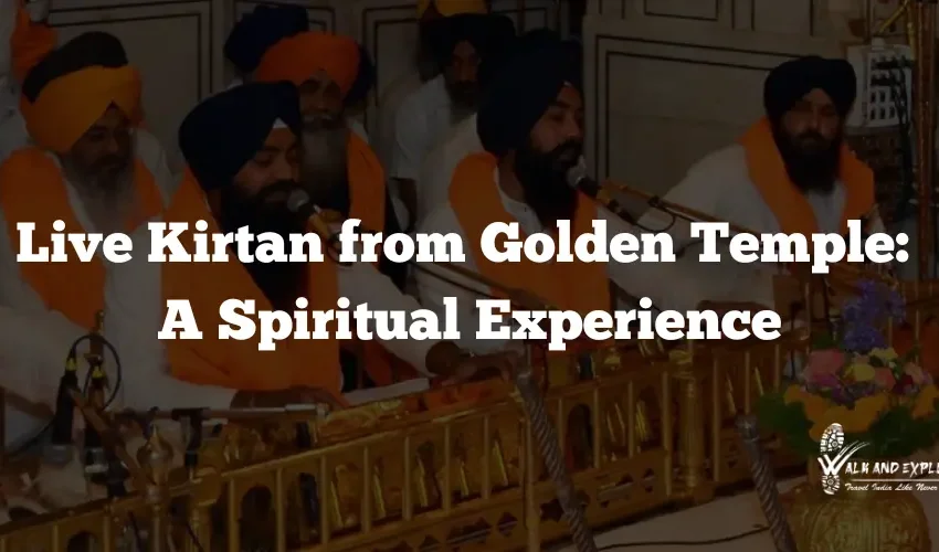 Live Kirtan from Golden Temple