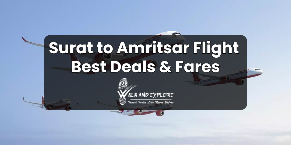 surat to amritsar flight